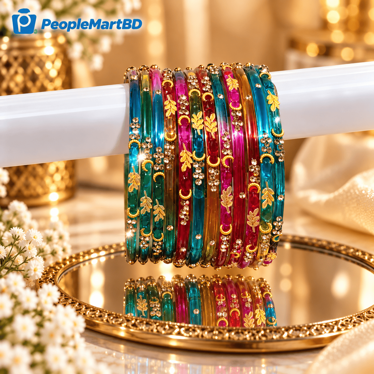 পাতাবাহার কাঁচের চুড়ি | Pata Bahar Glass Bangles