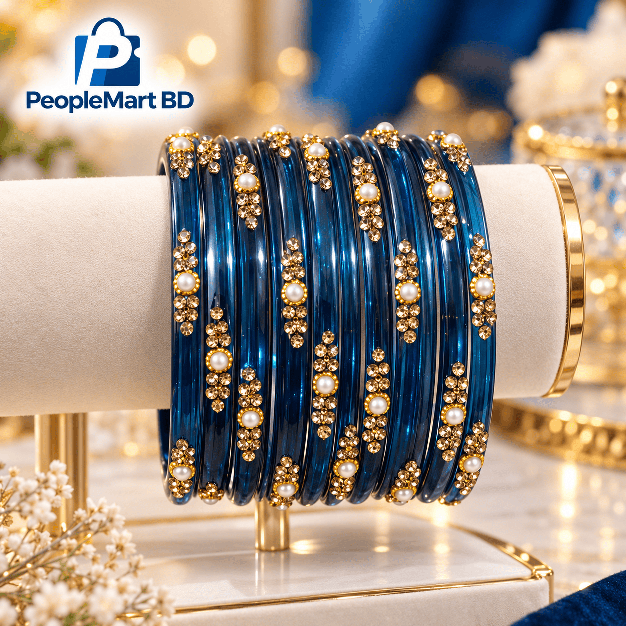 সুন্দরি চুড়ি | Sundori Pearl & Stone Bangles