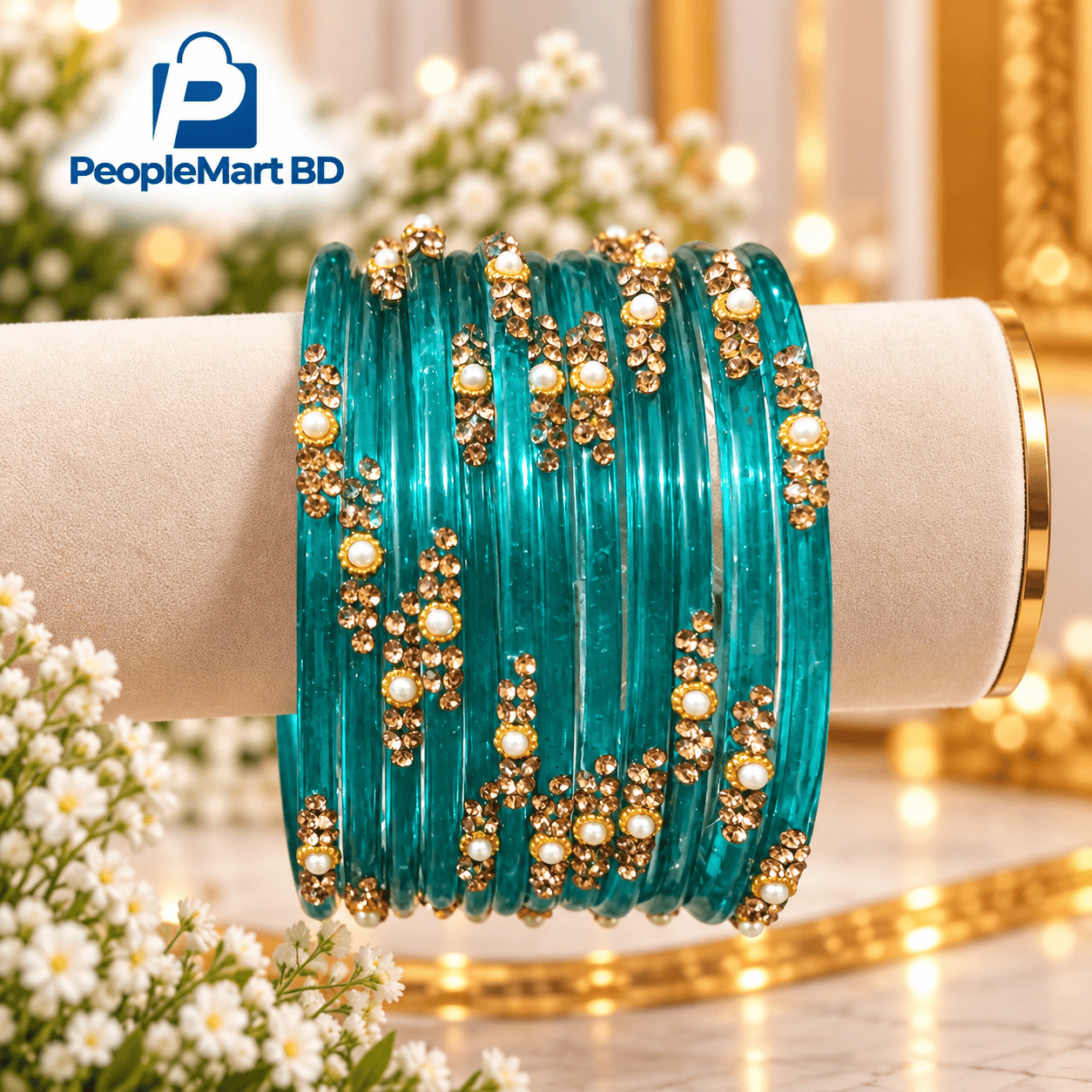 সুন্দরি চুড়ি | Sundori Pearl & Stone Bangles