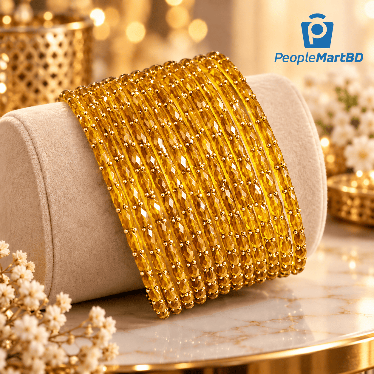 রেইন ড্রপ কাচের চুড়ি | Rain Drop Glass Bangles