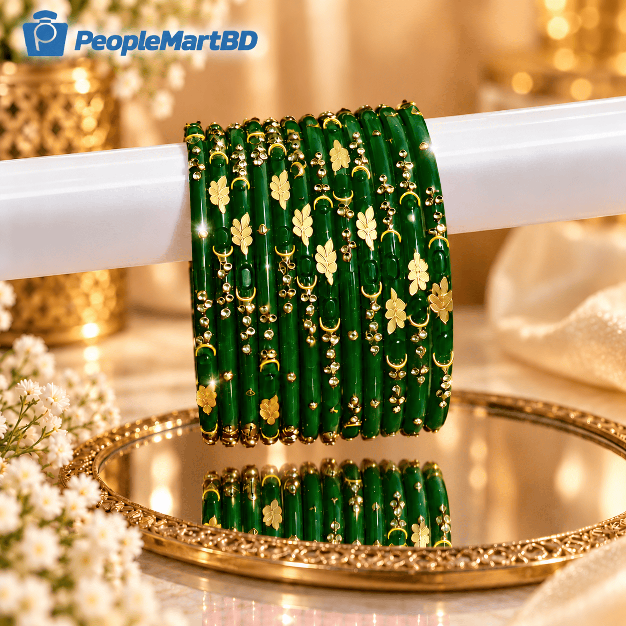 পাতাবাহার কাঁচের চুড়ি | Pata Bahar Glass Bangles