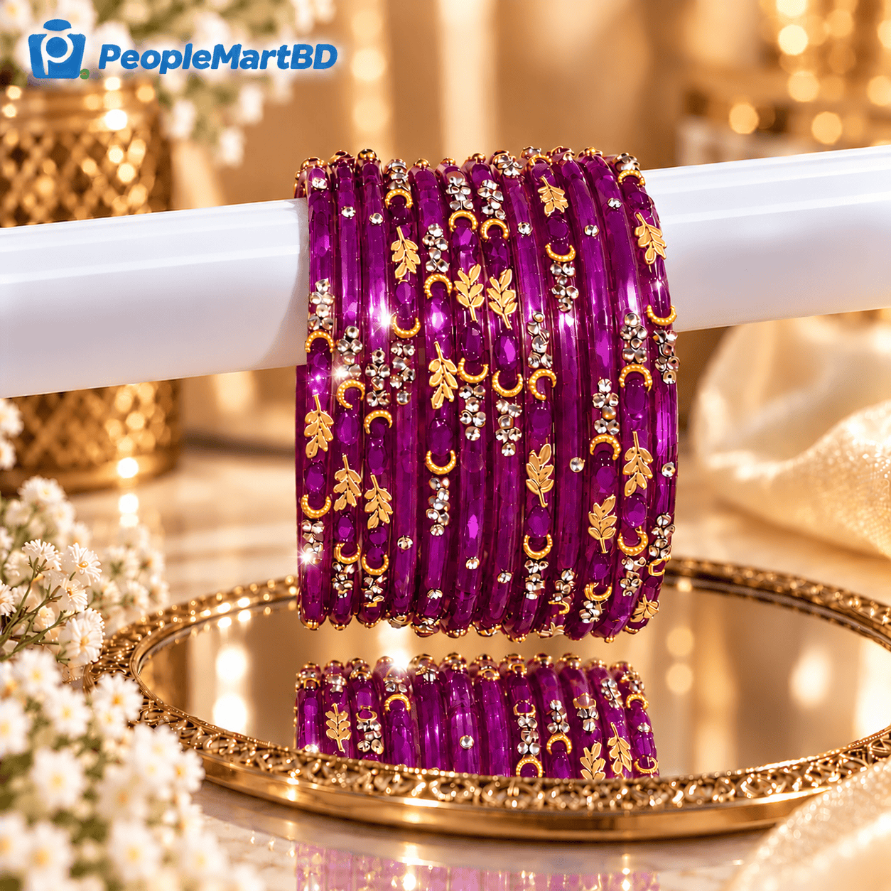 পাতাবাহার কাঁচের চুড়ি | Pata Bahar Glass Bangles