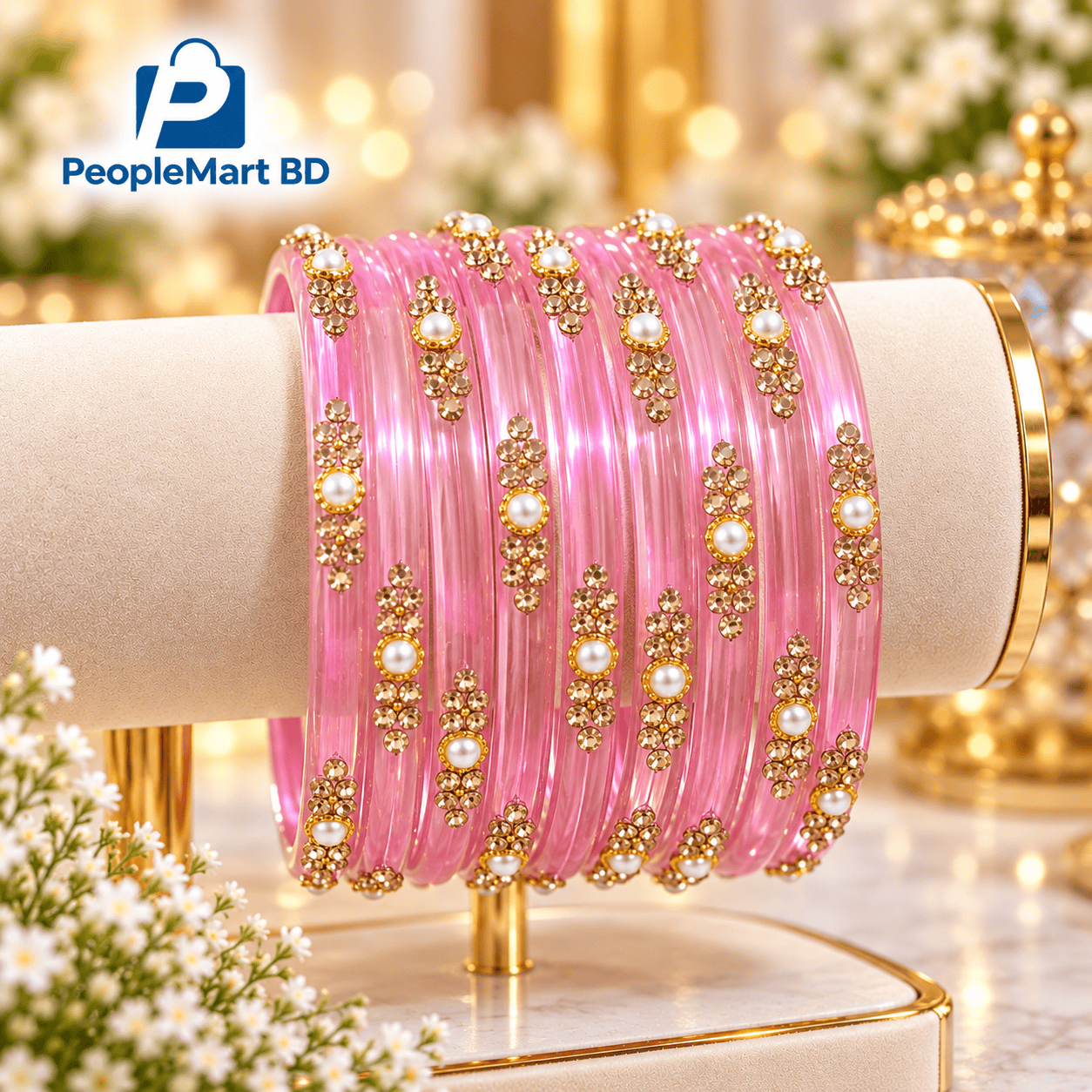 সুন্দরি চুড়ি | Sundori Pearl & Stone Bangles