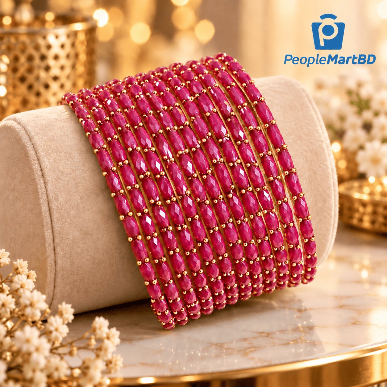 রেইন ড্রপ কাচের চুড়ি | Rain Drop Glass Bangles