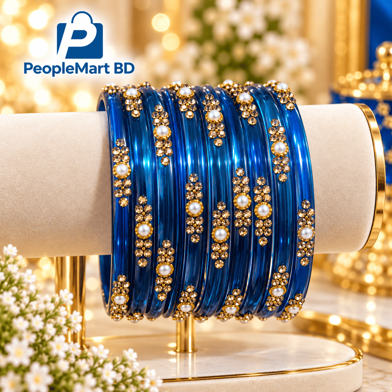 সুন্দরি চুড়ি | Sundori Pearl & Stone Bangles