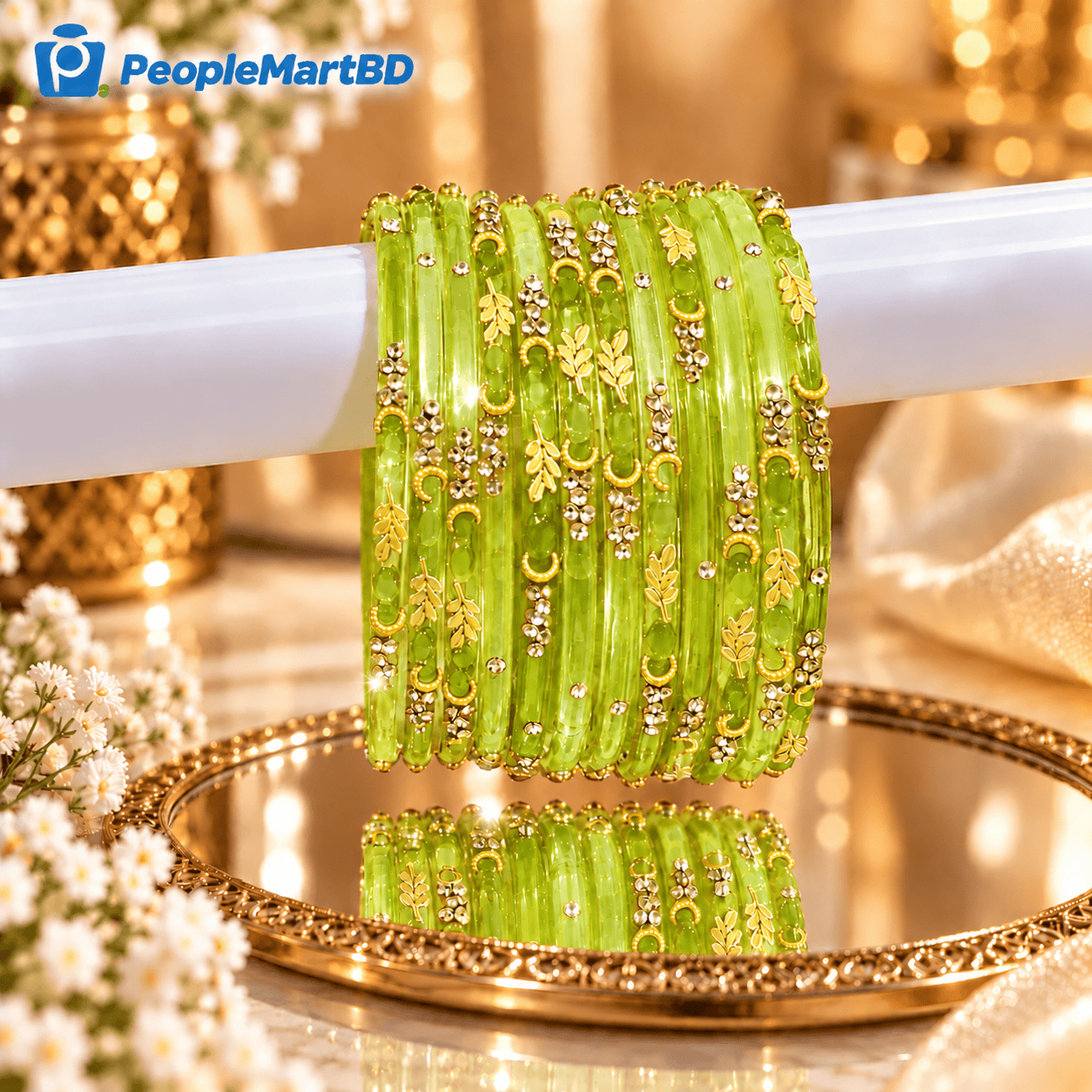 পাতাবাহার কাঁচের চুড়ি | Pata Bahar Glass Bangles
