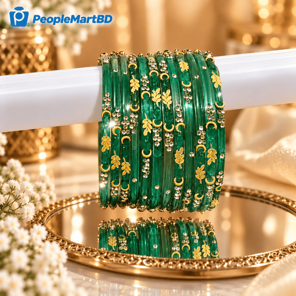 পাতাবাহার কাঁচের চুড়ি | Pata Bahar Glass Bangles