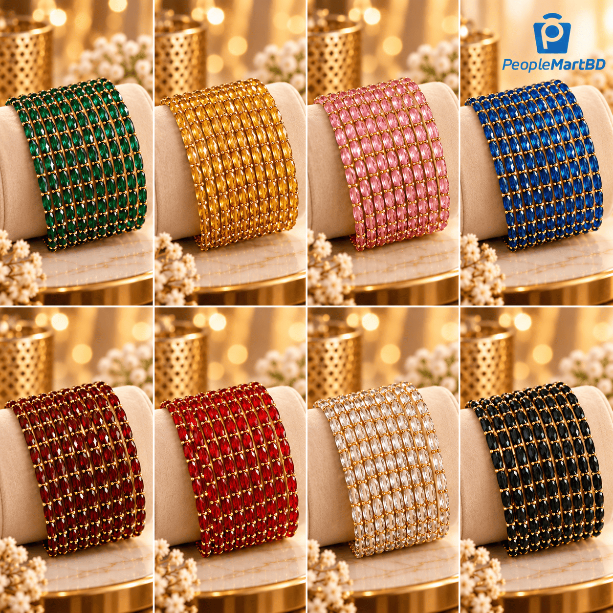 রেইন ড্রপ কাচের চুড়ি | Rain Drop Glass Bangles