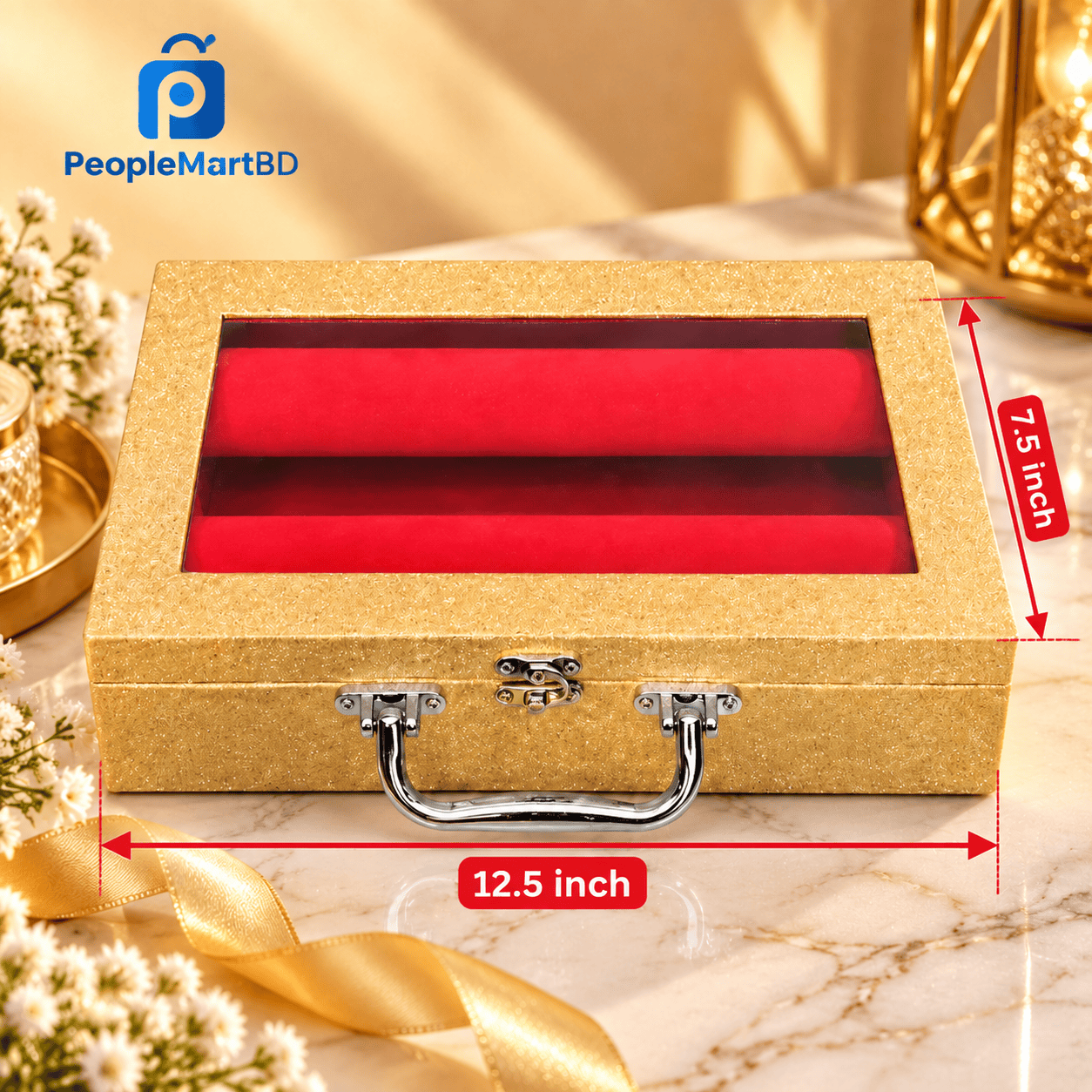 ১২ ডজন চুড়ির বক্স | 2 Roll Premium Jewelry Storage Bangles Box
