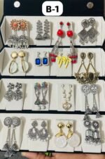 কালো ঝুমকা বক্স - ১৬ সেট - ছবি 3