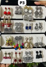 কালো ঝুমকা বক্স - ১৬ সেট - ছবি 4