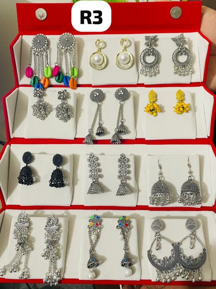 লাল ঝুমকা বক্স - ১২ সেট - ছবি 4