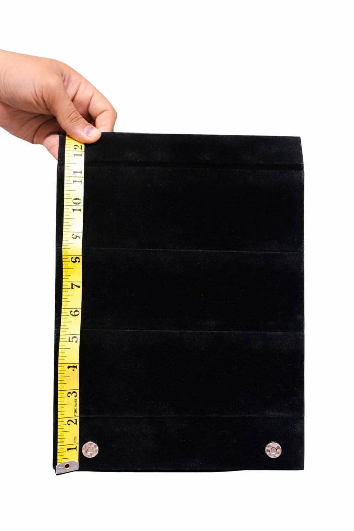 কালো খালি জুয়েলারি বক্স - ১৬ সেট - ছবি 3