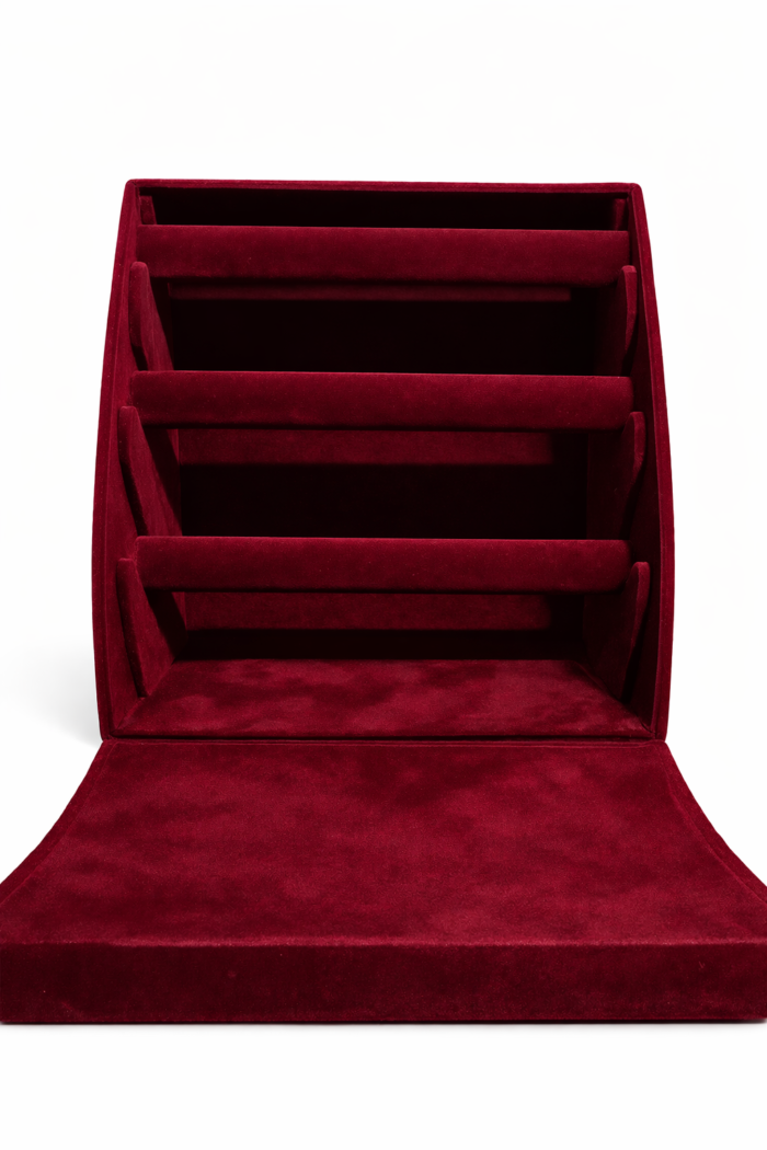 মেরুন খালি চুড়ি বক্স - ১২ ডজন - ছবি 2