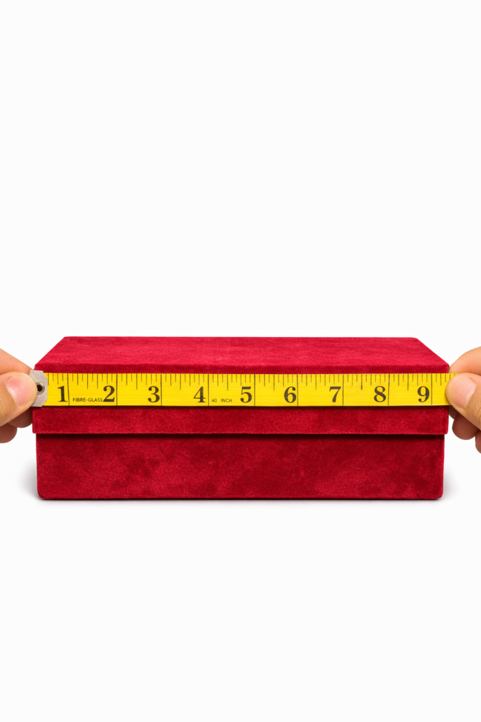 মেরুন খালি জুয়েলারি বক্স - ১২ সেট - ছবি 2