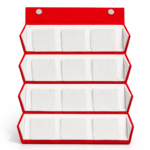 লাল খালি জুয়েলারি বক্স - ১২ সেট